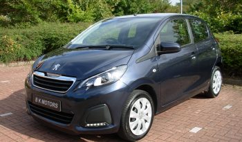 PEUGEOT 108 ACTIVE 1.0 5 DOOR BLUE full