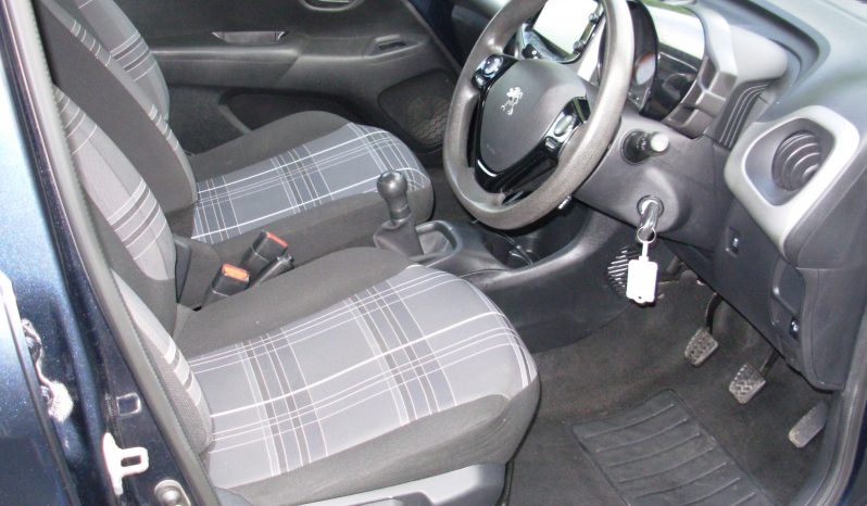 PEUGEOT 108 ACTIVE 1.0 5 DOOR BLUE full