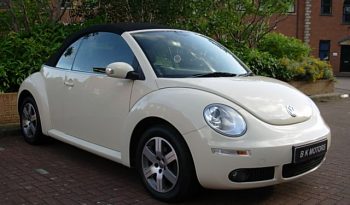 VOLKSWAGEN BEETLE 1.6 LUNA CONVERTIBLE CREAM MANUAL full