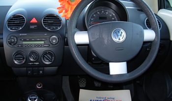 VOLKSWAGEN BEETLE 1.6 LUNA CONVERTIBLE CREAM MANUAL full